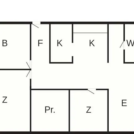 7 Person In Harboore-by Traum 別荘 *